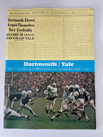Dartmouth v. Yale Football Program 1971