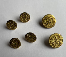 Vintage Georgetown University Button Set