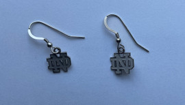 Vintage Notre Dame Sterling Silver Earings