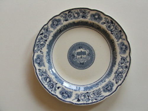 Yale Wedgwood Plate Russel House