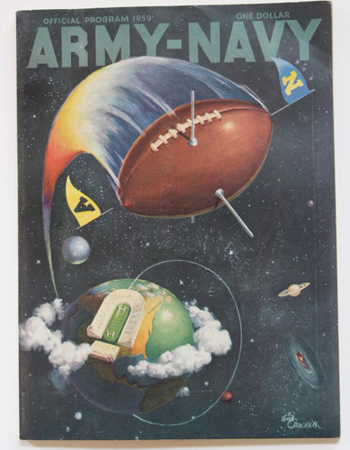 Army v Navy Football Program 1959