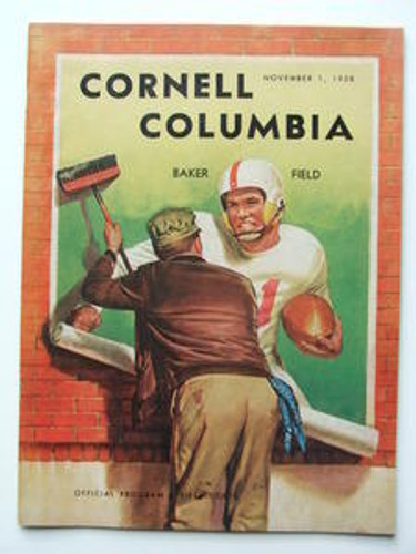 Cornell v Columbia Football Program 1958