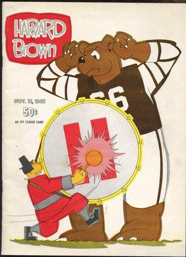 Harvard v Brown Football Program 1965