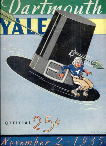 Dartmouth v Yale Football Program 1935 - Gerald Ford