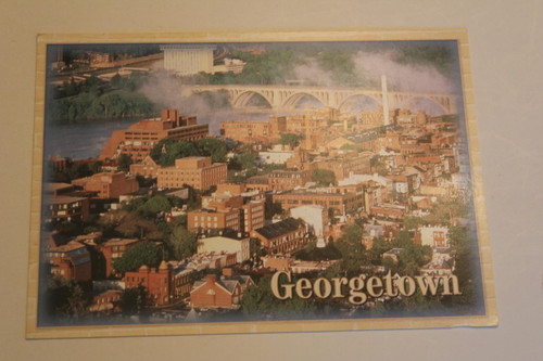 Georgetown Birds-Eye View Postcard
