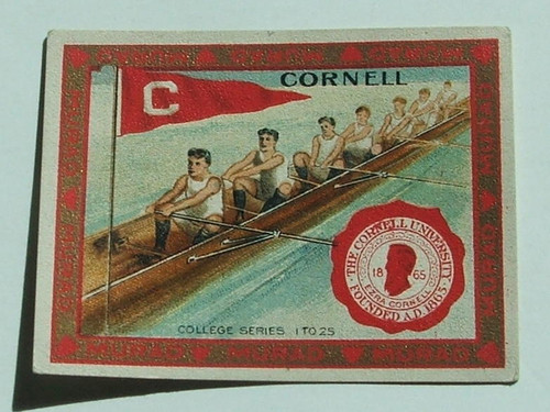 Cornell Crew Murad Cigarette Card 1911