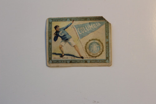 Columbia University Murad Cigarette Card 1911