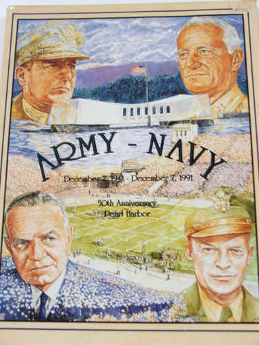 Army v Navy Football Program 1991