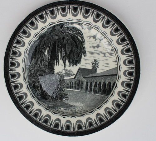 Stanford University Spode Plate - The Inner Quad