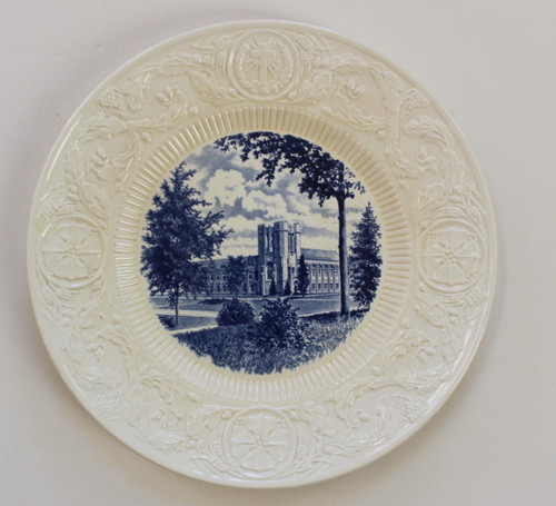 Duke Wedgwood Plate - Library