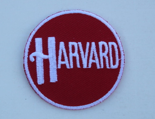 Harvard University Iron on Embroidered Patch