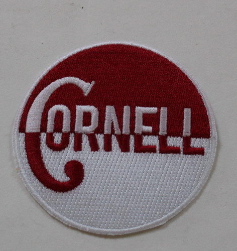 Cornell Iron on Embroidered Patch