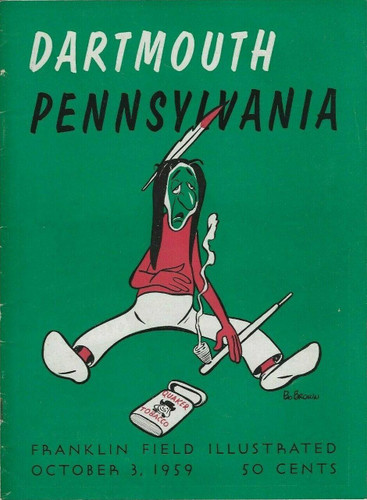 Dartmouth v Penn Football Program 1959