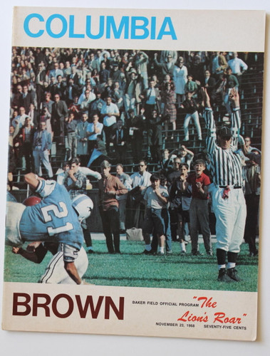 Columbia v Brown Football Program 1968