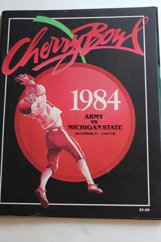 Army v Michigan State Football Program 1990