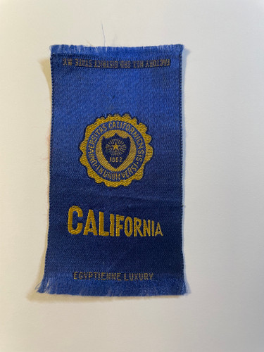University of California Berkeley Tobacco Silk c1910
