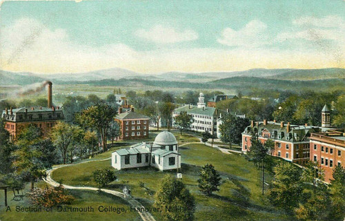 Dartmouth College Vintage Postcard - Tucks