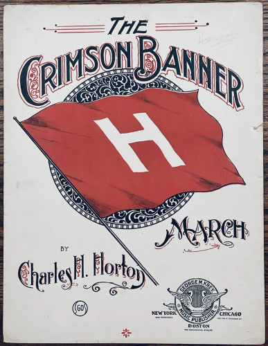 Harvard Crimson Banner Sheet Music