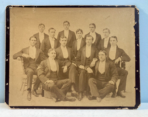 Original Photograph Of Class Of 1896 Dartmouth College