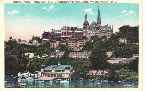 View of Georgetown Postcard