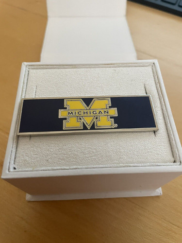 University of Michigan Money Clip with gift box