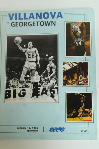 Georgetown v. Villanova Basketball Program 1983 - Patrick Ewing