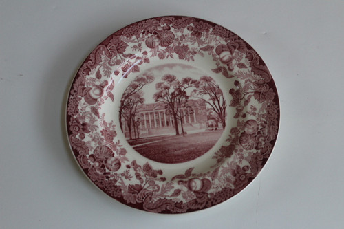 Harvard Limited Edition Wedgwood Plate Widener Library