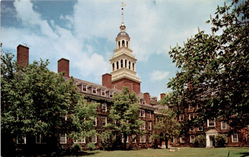 Lowell House Harvard   Postcard