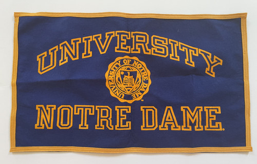 Notre Dame Felt Banner