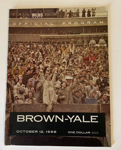 Yale v. Brown Football Program 1968