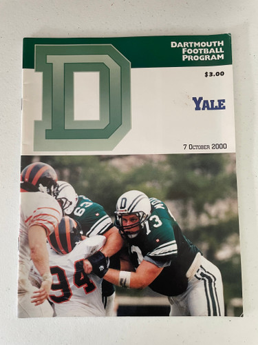 Dartmouth v. Yale Football Program 2000
