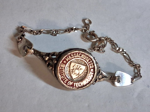 Massachusetts Institute of Technology (MIT) Vintage Sterling Silver Bracelet