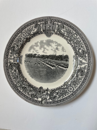 U.S. Naval Academy - Annapolis - Spode Plate, Dress Parade