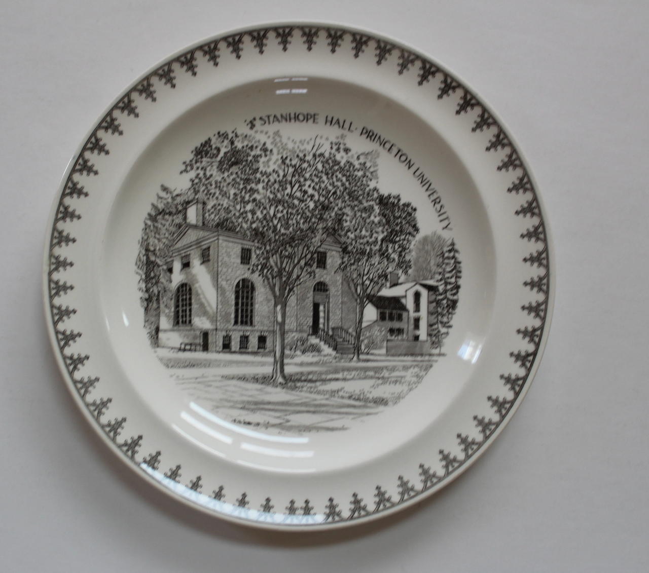 Stanhope Hall Princeton Wedgwood Plate - Collectible Ivy