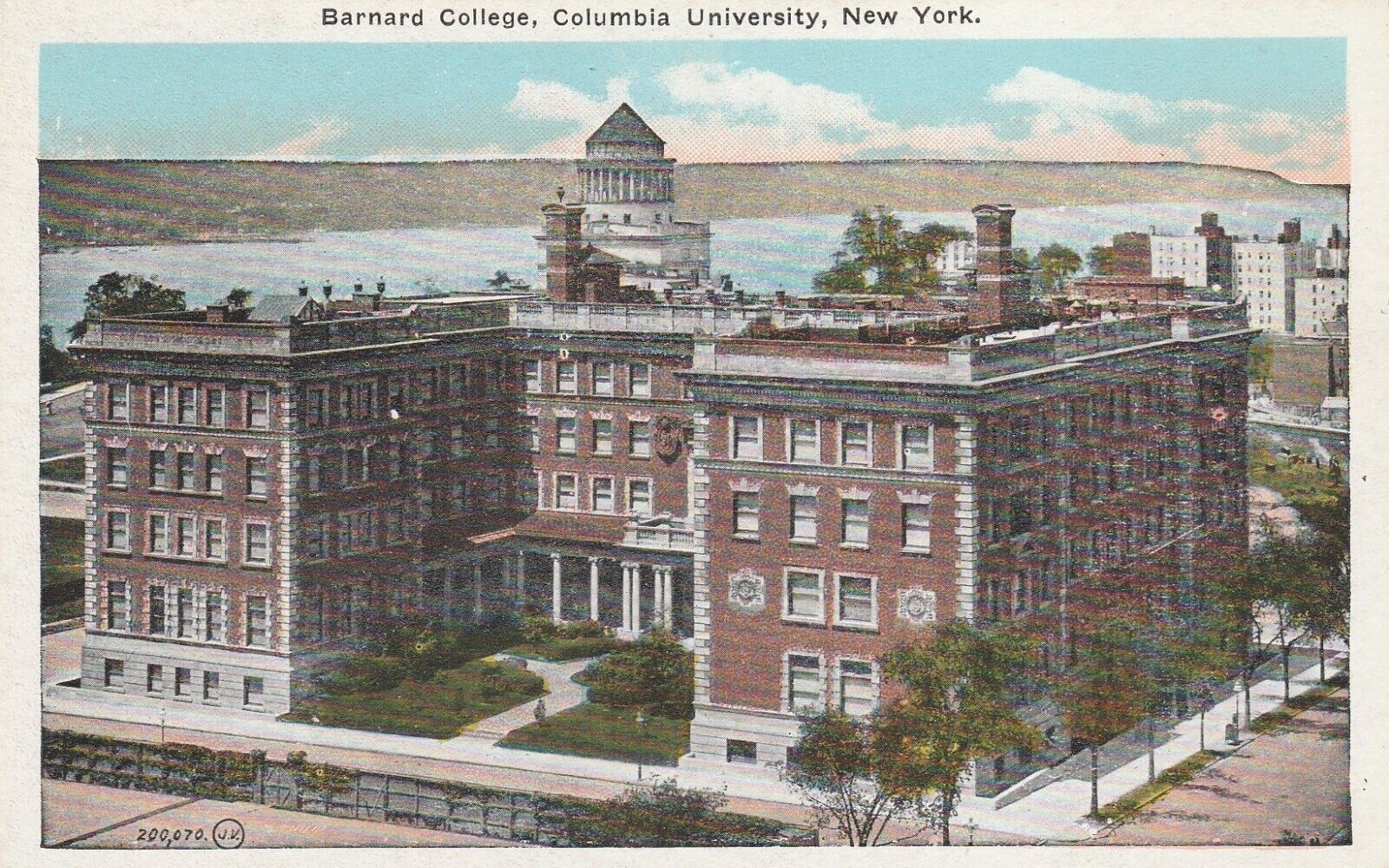Barnard College Columbia University Postcard - Collectible Ivy