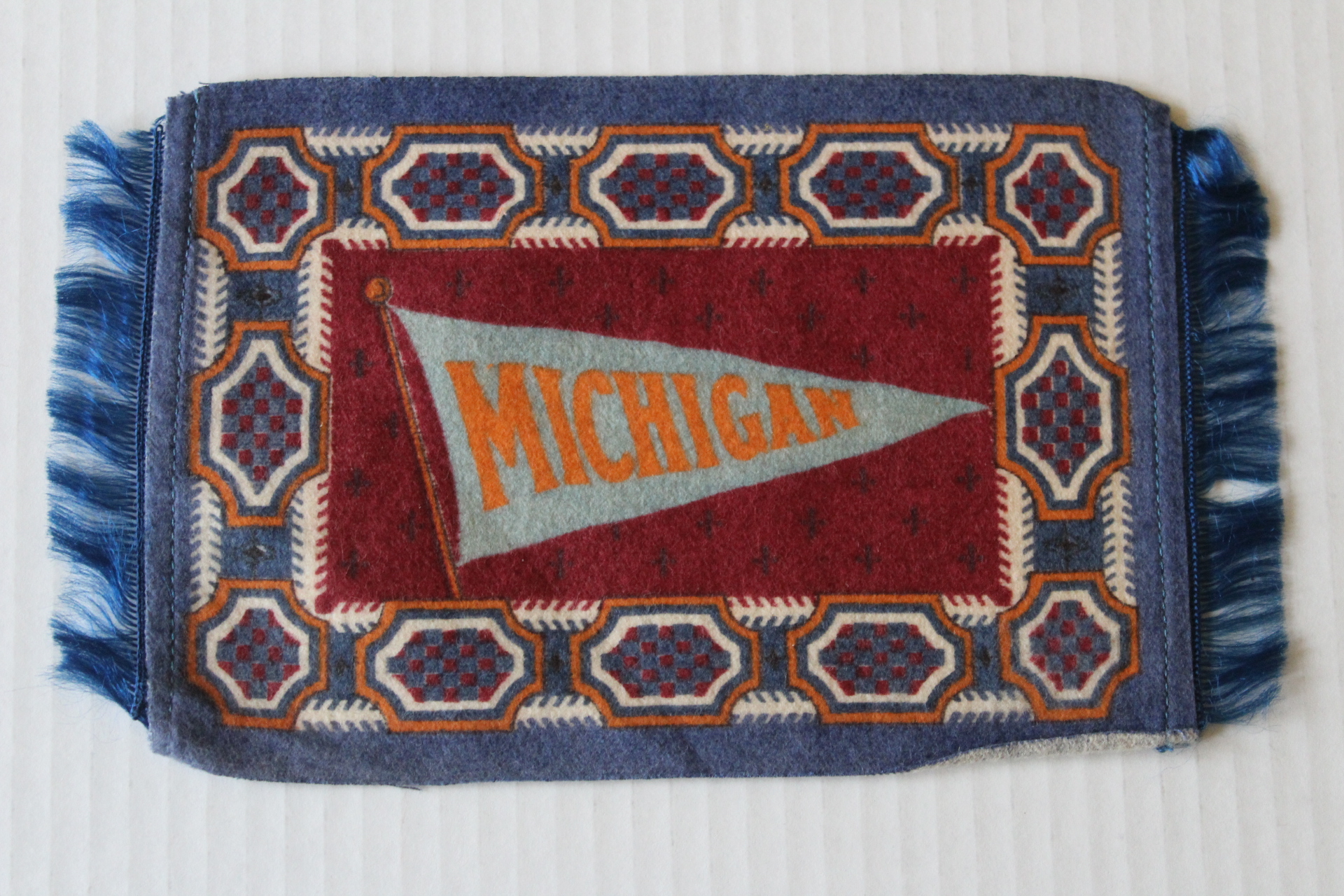 University of Michigan Flannel Rug - Collectible Ivy