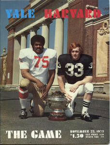 Harvard v. Yale Football Program 1975 - Stone Phillips