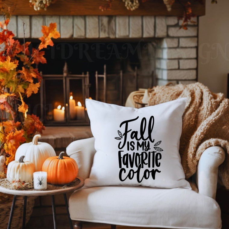 Fall is my Favorite Color Pillow