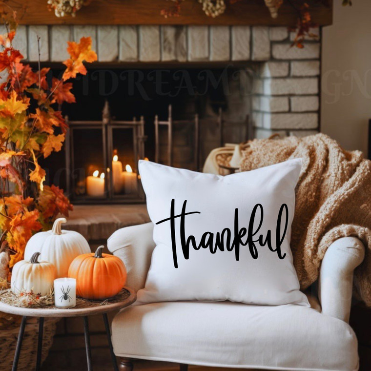 Thankful Fall Pillow