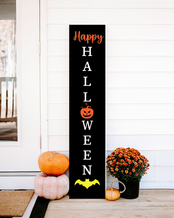 Happy Halloween porch sign