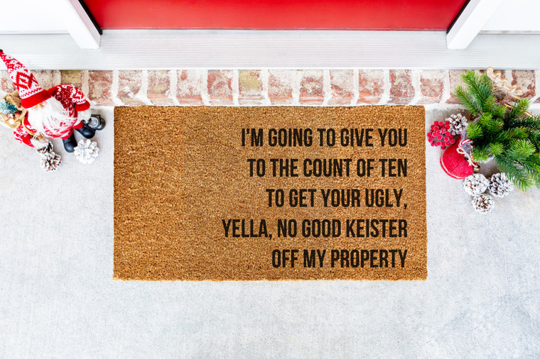 Home Alone door mat