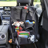 Vinsani Deluxe Multi Pocket Hanging Car Back Seat Pouch Storage Organiser - Black