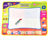 Vinsani Water Magic Doodle Mat, Drawing Painting Mat (60 × 80 cm) with 2 Magic Pen, Reusable Water Drawing Mat, for Toddlers, Boys, Girls