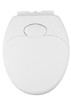 Vinsani® 2 in 1 Family Toilet Seat with built-in Child Seat for Kids and Adult with Soft-Close Quick Release Hinges and Child Friendly Potty Training