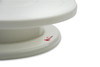 Vinsani 10.8" Dessert Cake Decorating Turntable Stand, 360 Degree Rotating Icing Turntable Display Stand Non-Slip Base  - White