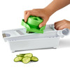 Vinsani 6 in 1  Kitchen Mandoline Slicer  Grater Cheese Chocolate Vegetable Cutter Spiralizer
