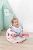 Lelin Wooden Pink Stripe Striped Pink Princess Guitar Children Girls Instrument
