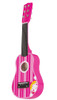 Lelin Wooden Pink Stripe Striped Pink Princess Guitar Children Girls Instrument