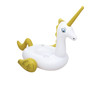 Bestway White Inflatable Giant Mega Supersized Unicorn Rider Float Pool - 7.2' x 6.4'