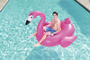 Bestway Pink Inflatable Supersized Flamingo Rider Float Pool - 6.5' x 55"